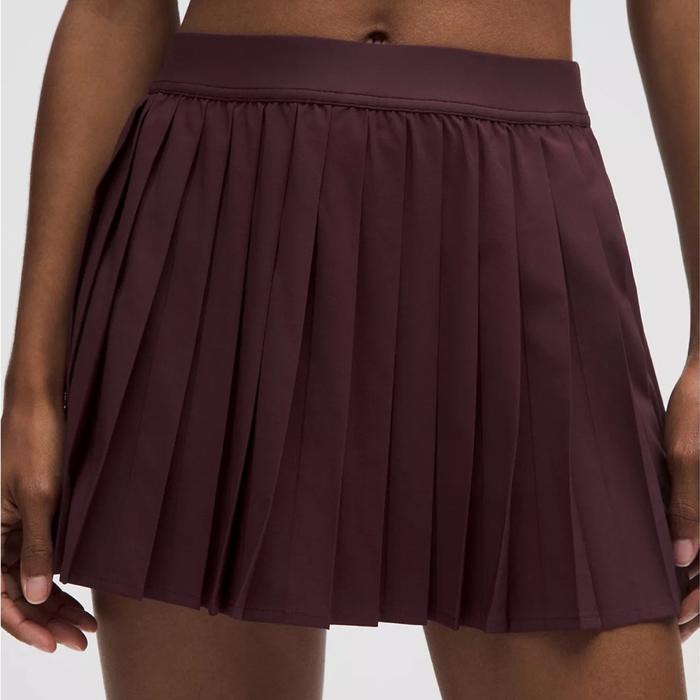 NWT Lululemon High-Rise Pleated Tennis Skirt